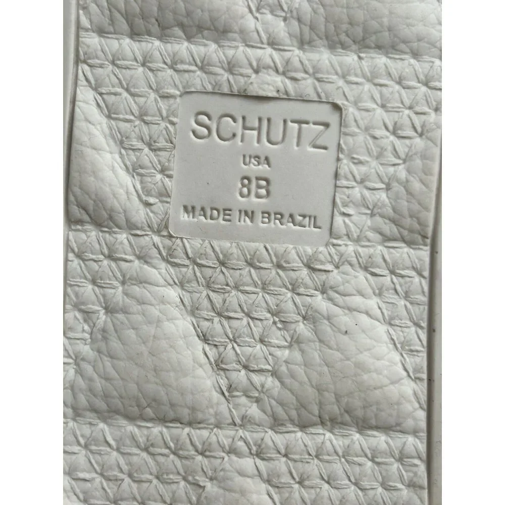 Schutz GIRL‎ POWER Copper Metallic Sneakers Women's 8 NORDSTROM $138 Rare
